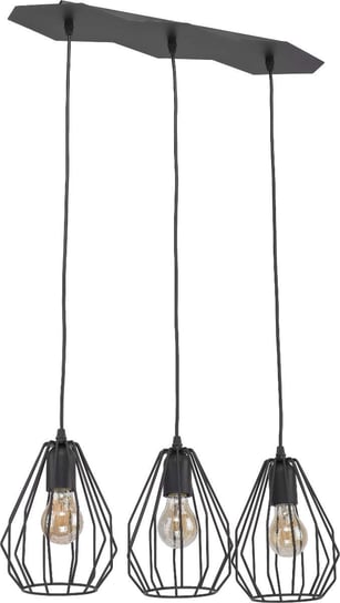 Lampa wisząca TK LIGHTING Brylant, czarna, 3x60 W TK Lighting