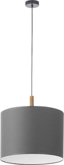 Lampa wisząca TK LIGHTING Deva Gray, 1xE27, grafitowa, 110x50 cm TK Lighting