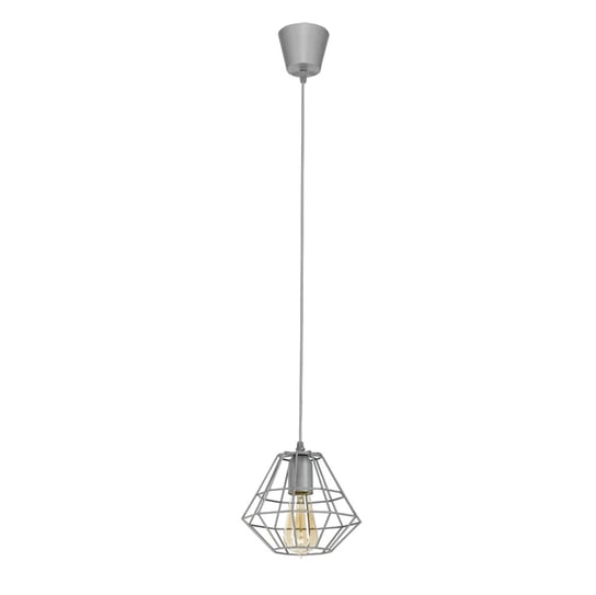 Lampa wisząca TK LIGHTING Diamond Gray Mini, szara, 60 W TK Lighting