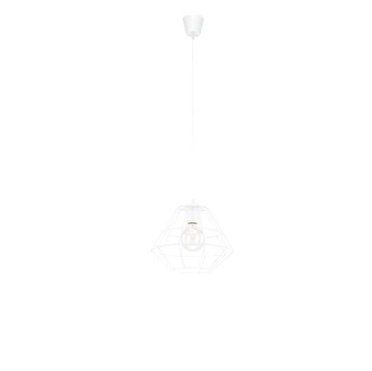 Lampa wisząca TK LIGHTING Diamond White Mini, biała, 60 W TK Lighting