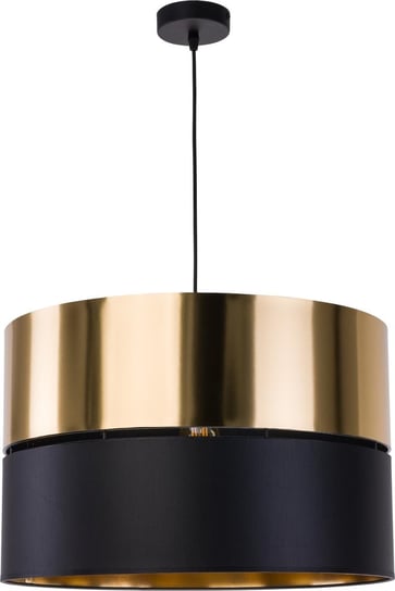 Lampa wisząca TK LIGHTING Hilton, 1xE27, czarno-złota, 130x50 cm TK Lighting