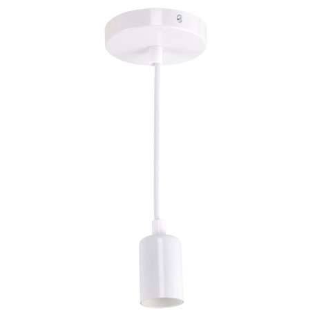 LAMPA wisząca UNO 03810 Ideus metalowa OPRAWA loftowy zwis biały IDEUS