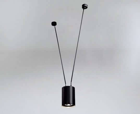 LAMPA wisząca VIWIN 9586 Shilo tuba OPRAWA metalowy zwis czarny Shilo