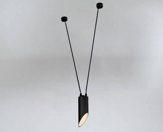 LAMPA wisząca VIWIN 9620 Shilo tuba OPRAWA metalowy zwis czarny Shilo