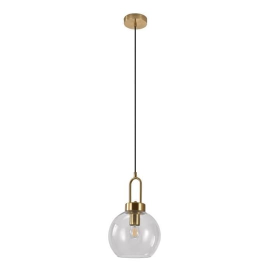 Lampa wisząca w kształcie kuli z przezroczystego szkła z gniazdem House Nordic Luton Inna marka