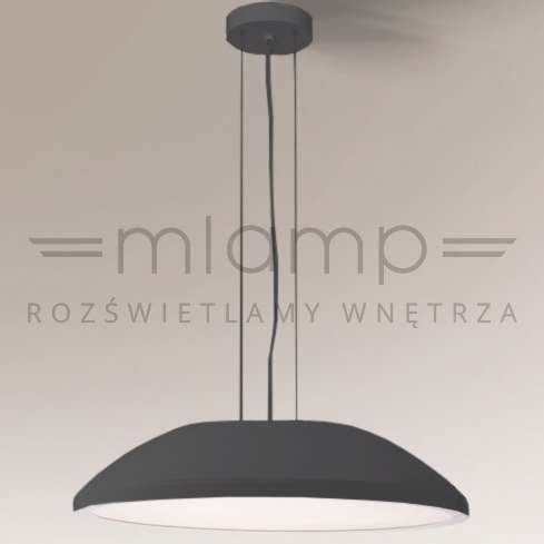 LAMPA wisząca WANTO 5522 Shilo okrągła OPRAWA zwis czarny Shilo