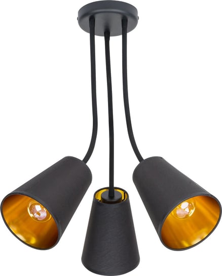Lampa wisząca Wire Gold 3pł. TK Lighting TK Lighting