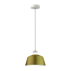 Lampa wisząca złota LED okrągła 25cm 7W 3000K Pendant Light-Gold Lamp Shade VT-7444-G 3936 V-TAC V-TAC