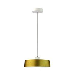 Lampa wisząca złota LED okrągła 34cm 7W 4000K Pendant Light-Gold Lamp Shade VT-7666-G 3932 V-TAC V-TAC