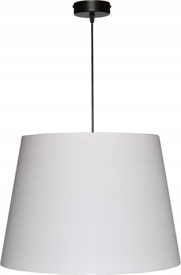 LAMPA Wisząca Zwis Żyrandol E27 Biały ABAŻUR STOŻEK 34x44 h29 MIRANO BIAŁA KROPKA producent abażurów
