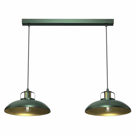 Lampa wisząca żyrandol LED Milagro FELIX MLP7710 zielony / złoty Milagro