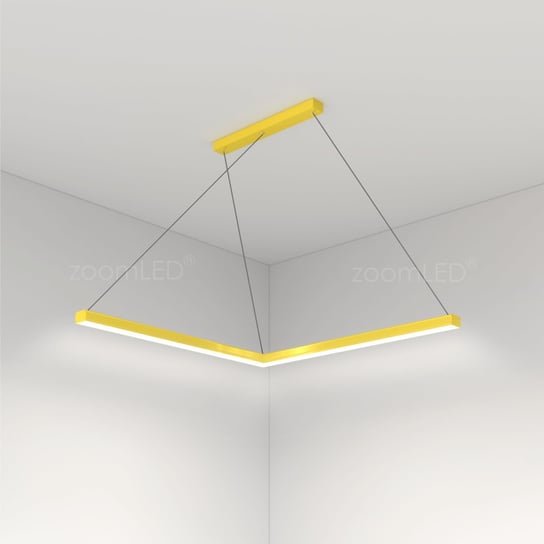 Lampa zoomLED® elka na linkach żółta  70x70cm 52W 6000K zoomLED