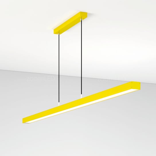 Lampa zoomLED® prosta na linkach żółta 120cm 48W 3000K zoomLED