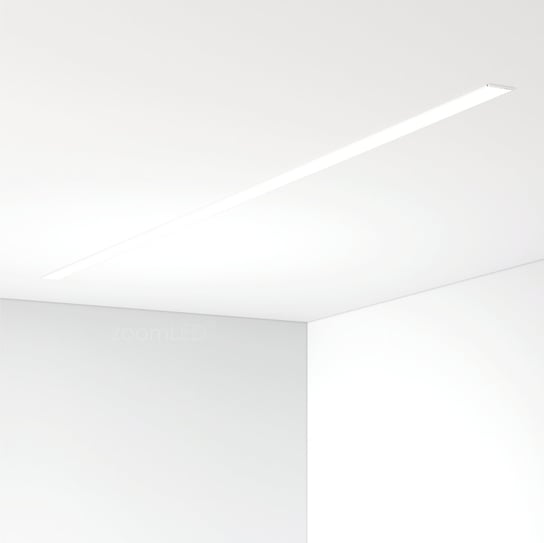 Lampa zoomLED® prosta podtynkowa biała 150cm 60W 3000K zoomLED