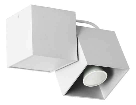 Lampex, Lampa sufitowa Kraft 1, biała, 15x20 cm Lampex