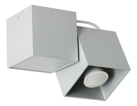 Lampex, Lampa sufitowa Kraft 1, popielata, 15x20 cm Lampex