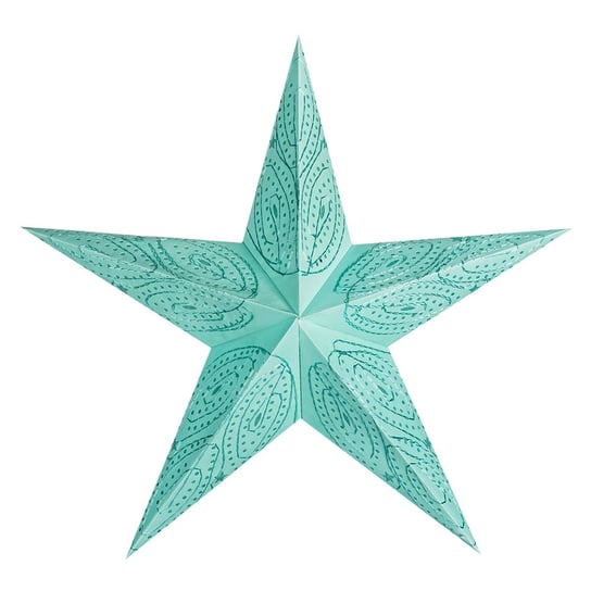 Lampion ALLADIN STAR, gwiazda betlejemska, 5 ramion, morski Alladin Star