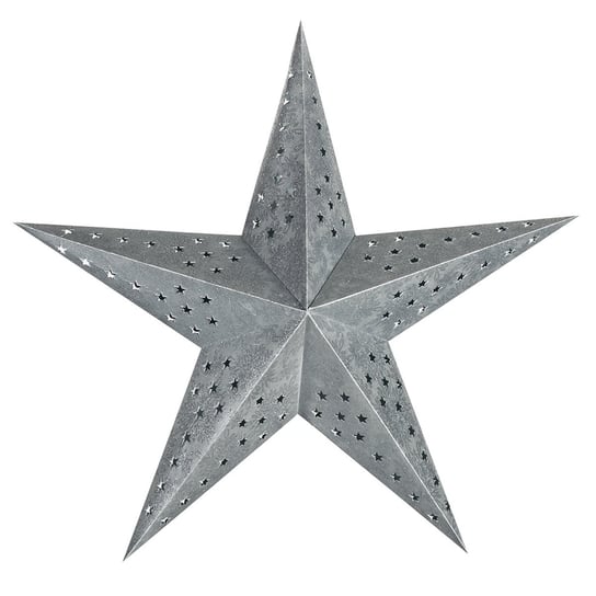 Lampion ALLADIN STAR, gwiazda betlejemska, 5 ramion, srebrny Alladin Star