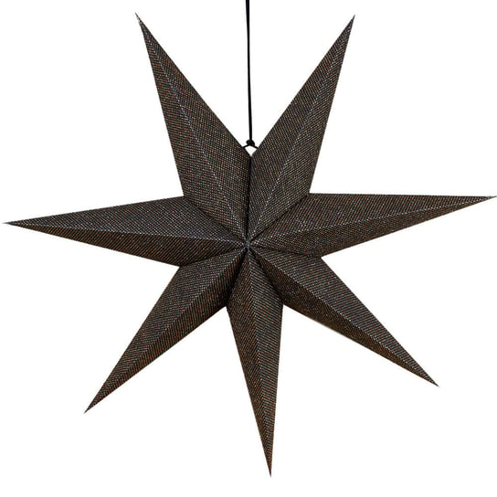 Lampion ALLADIN STAR, gwiazda betlejemska, 7 ramion, 60cm, czarna Alladin Star