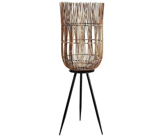 Lampion bambusowy na metalowych nogach Etno 3 Belldeco
