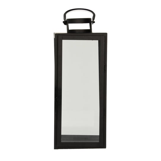Lampion DEKORIA Elegance, czarny, 16x17x42 cm Dekoria