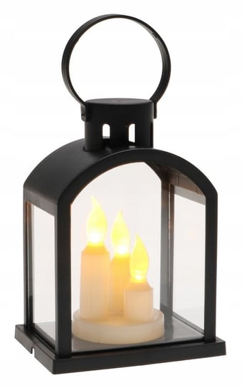 LAMPION LED ZNICZ Na Baterie Świeca Efekt PŁOMIENIA Świeczka Latarnia 10209 Inna marka