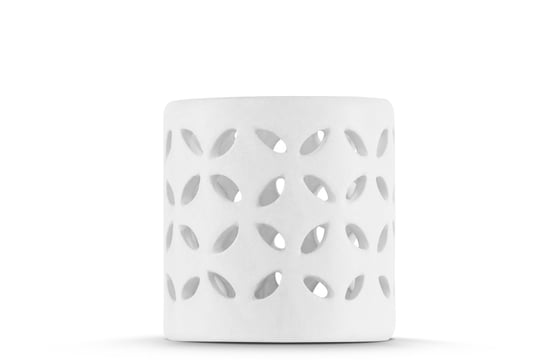 Lampion MILU biały / Ø7/h7 / 100% ceramika Konsimo