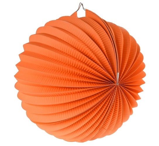Lampion papierowy, Kula Deco, pomarańczowy, 25 cm GoDan