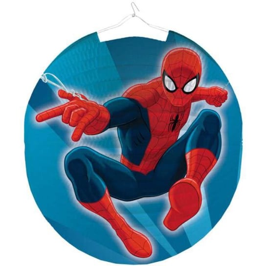 Lampion papierowy, Spider Man, 25 cm Amscan