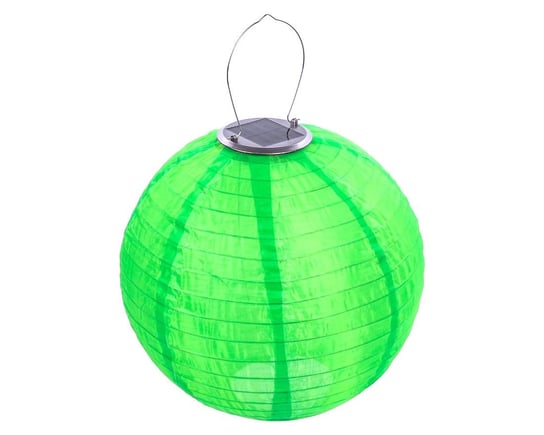 Lampion solarny ogrodowy JOYLIGHT, zielony, 30 cm JOYLIGHT