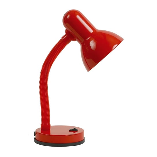 Lampka biurkowa KANLUX Lora HR-DF5-RE, czerwona, 60 W Kanlux