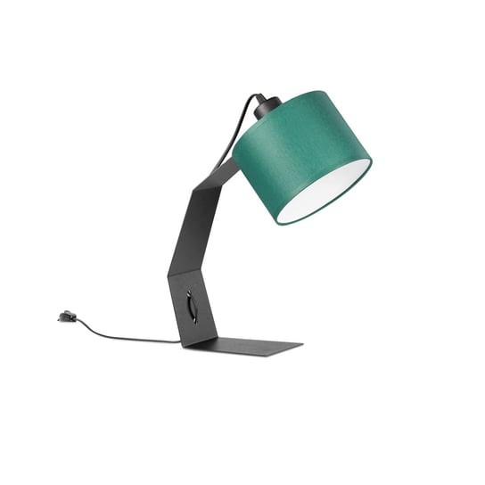 Lampka BIURKOWA LASER SZKOLNA LOFT mini ABAŻUR zielony Tornado