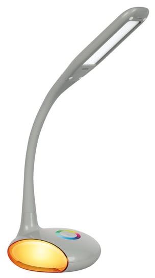 Lampka biurkowa LED ACTIVEJET Aje-Venus, szara, barwa regulowana biała Activejet