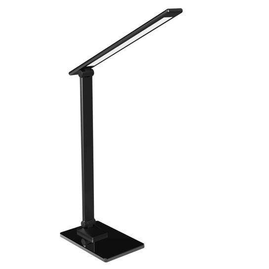 Lampka biurkowa LED czarna z funkcją lampki nocnej PLATINET PDLX14B, USB, 6 W, barwa biała chłodna PLATINET
