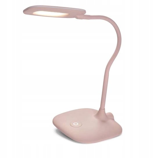 Lampka biurkowa led ze ściemniaczem Stella różowa Emos
