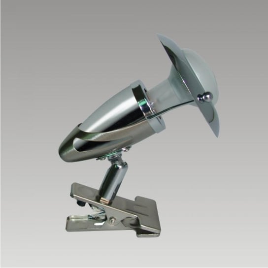Lampka biurkowa na klips PREZENT Zeus Clip 12029, 40 W, E14, chrom, 13x17 cm Prezent