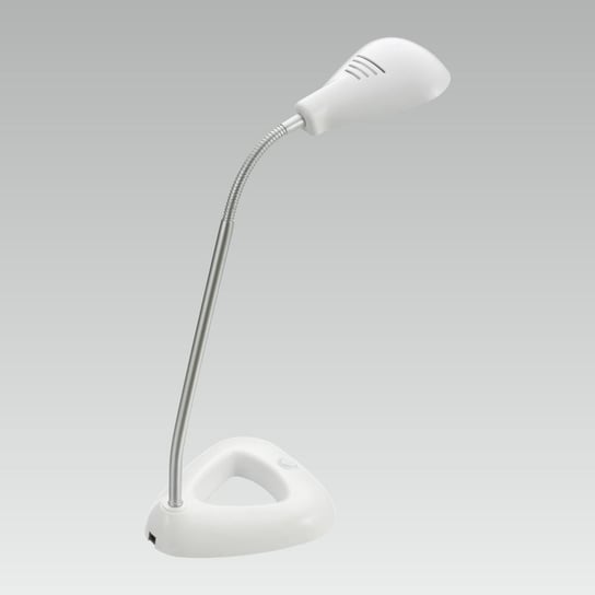 Lampka biurkowa PREZENT Flipp, biała, 4,68W, 34x17 cm Prezent
