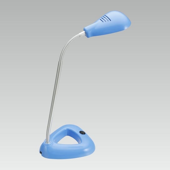 Lampka biurkowa PREZENT Flipp, niebieska, 4,68W, 34x17 cm Prezent