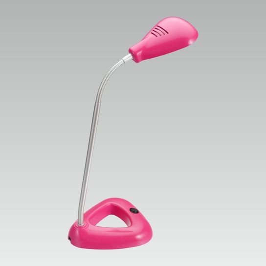 Lampka biurkowa PREZENT Flipp, różowa, 4,68W, 34x17 cm Prezent