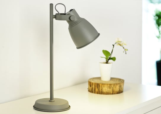 Lampka biurkowa stojąca ACTIVEJET Loly, szara Activejet