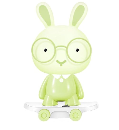 Lampka dekoracyjna Bunny Skater zielona Lampex
