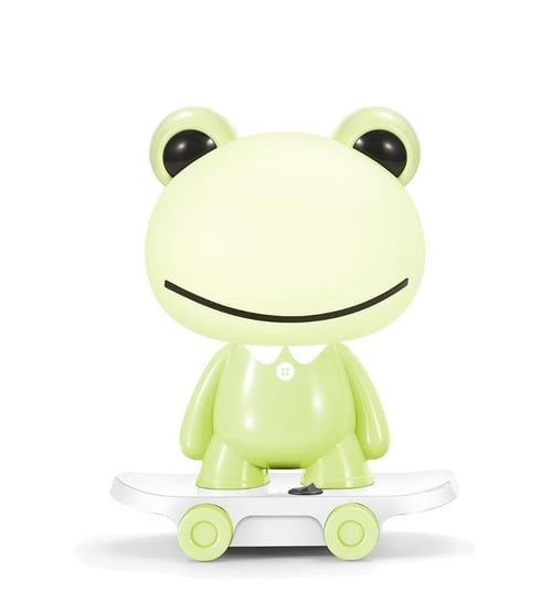 Lampka dekoracyjna Frog Skater zielona Lampex
