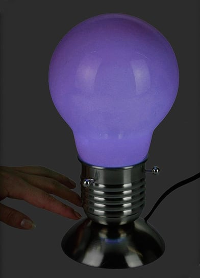 Lampka dotykowa EMAKO, fiolotowa, 11x25 cm Inna marka