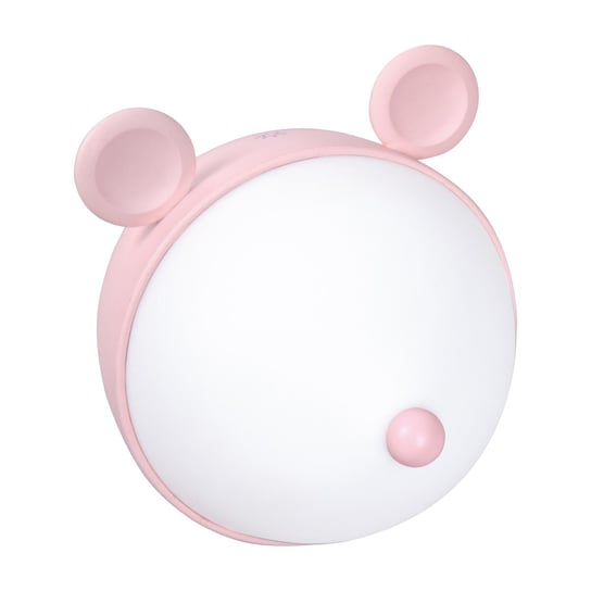 Lampka dziecięca LED ACTIVEJET Miki, różowa, bateria, barwa regulowana biała Activejet