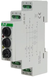 Lampka kontrolna, trójfazowa z zabezpieczeniem (żółta-czerwona-zielona) LK-BZ-3K F&F
