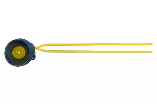 Lampka kontrolna z przewodem fi 10mm 230V żółty F-Elektro