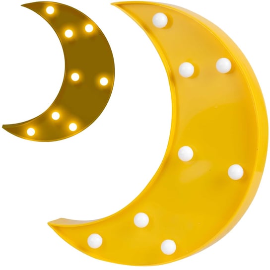 Lampka LED Księżyc do tipi, nocna, dekoracyjna, ścienna Ricokids Ricokids