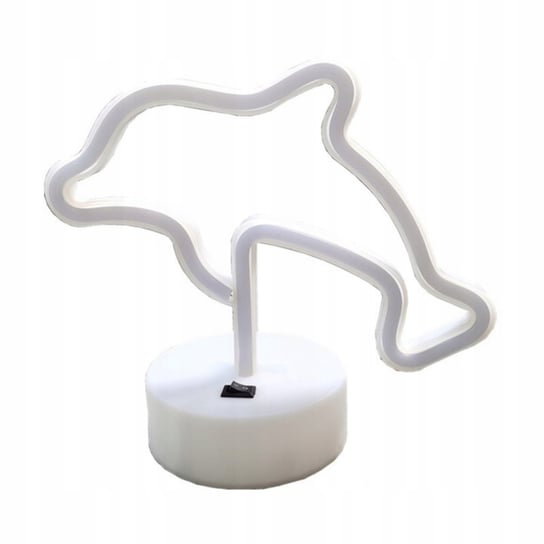 Lampka Led Neon-Owa 3D Delfin Niebieski Neon Na Baterie Preznet Inna marka