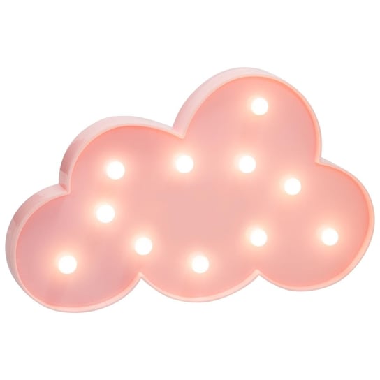 Lampka LED nocna biurkowa dla dziecka różowa chmurka Atmosphera