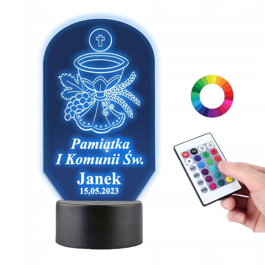 Lampka LED Plexido Prezent na Komunię Świętą Plexido